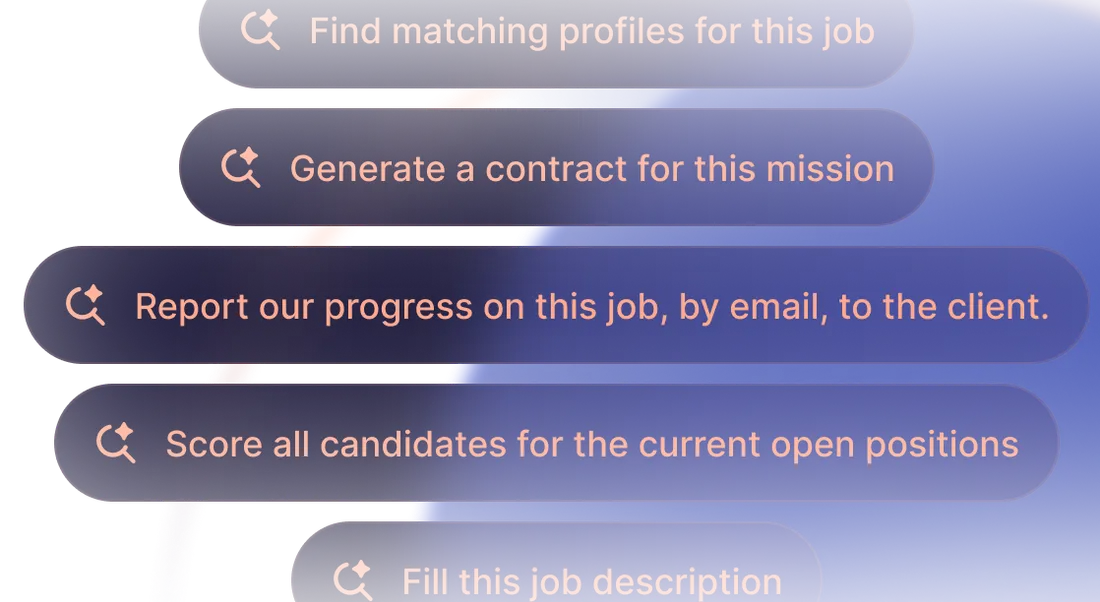 Jarvi AI Agent generating personalized candidate outreach messages and resume / CV presentations automatically
