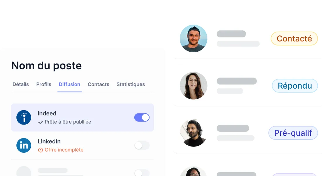 Jarvi AI Agent générant automatiquement des messages de prospection personnalisés et des présentations CV