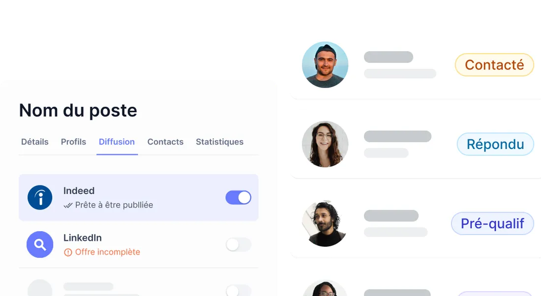 Jarvi AI Agent générant automatiquement des messages de prospection personnalisés et des présentations CV