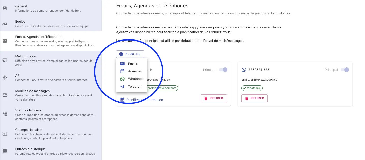 Comment connecter votre adresse email à Jarvi 2