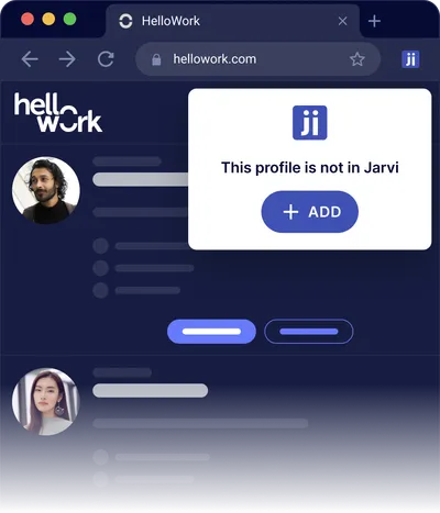 Import a HelloWork profile