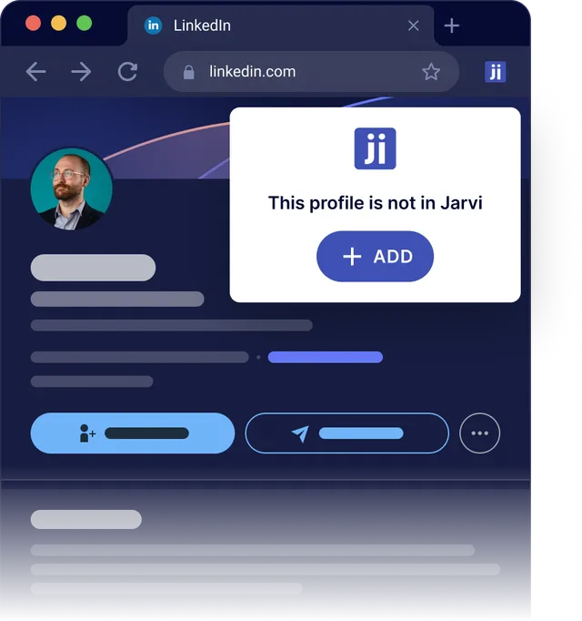 Add a LinkedIn profile