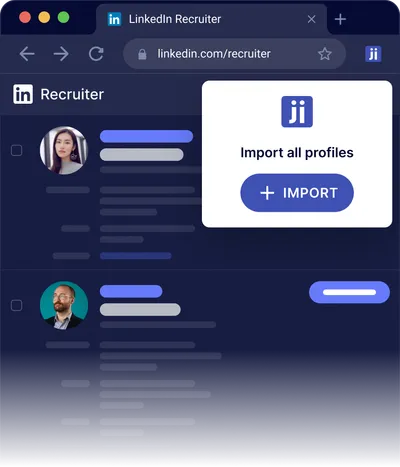 Import a LinkedIn Recruiter project