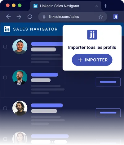 Importer une liste Sales Navigator
