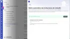 Importación de ofertas LinkedIn y retiro automático de invitaciones