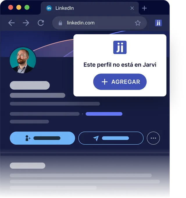 Agregar un perfil de LinkedIn
