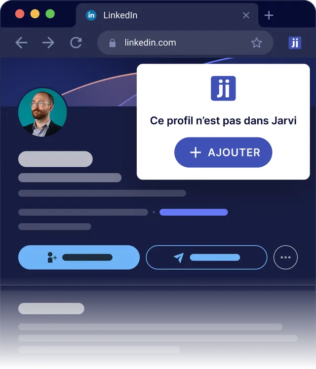 Ajouter un profil LinkedIn
