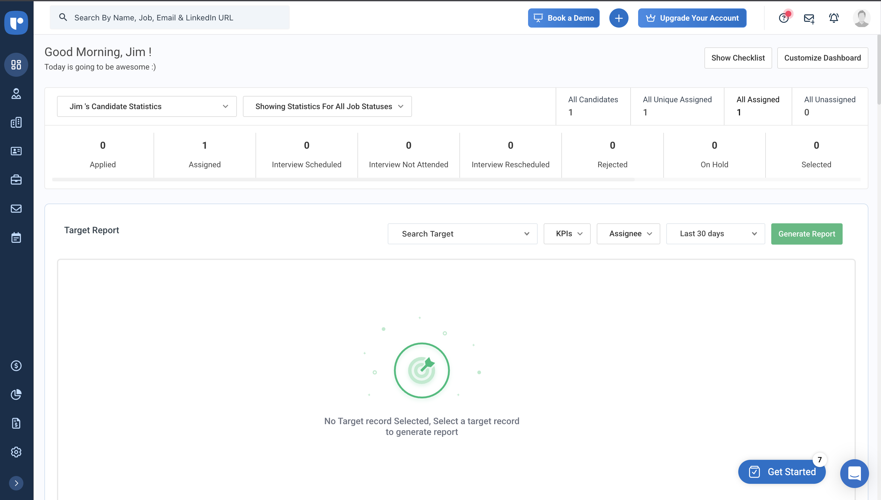 RecruitCRM screenshot